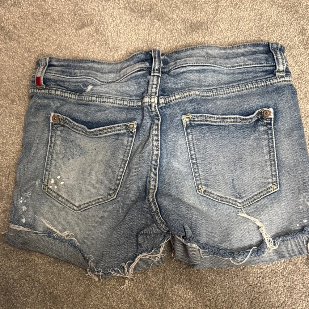 Anthropologie Blue Denim Shorts - Picture 4 of 5